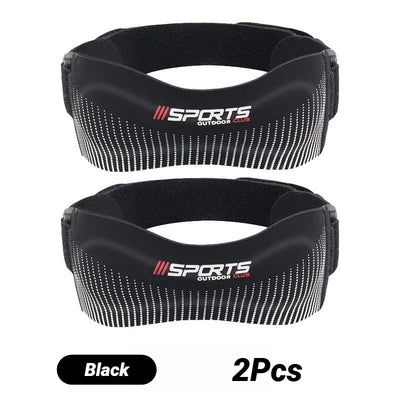 2Pcs Knee Pad Adjustable Knee Strap Patellar Tendon Pressurized Protector Support Slider Pad Guard Badminton Running Brace