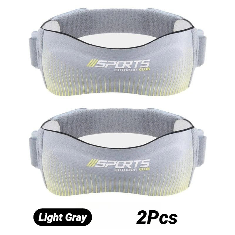 2Pcs Knee Pad Adjustable Knee Strap Patellar Tendon Pressurized Protector Support Slider Pad Guard Badminton Running Brace